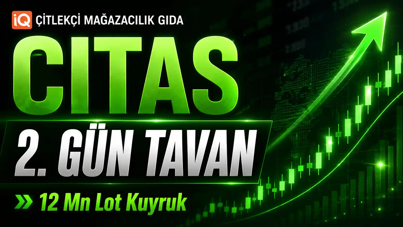 Çitlekçi Mağazacılık Gıda CITAS ikinci işlem günü kapanış değerlendirmesi