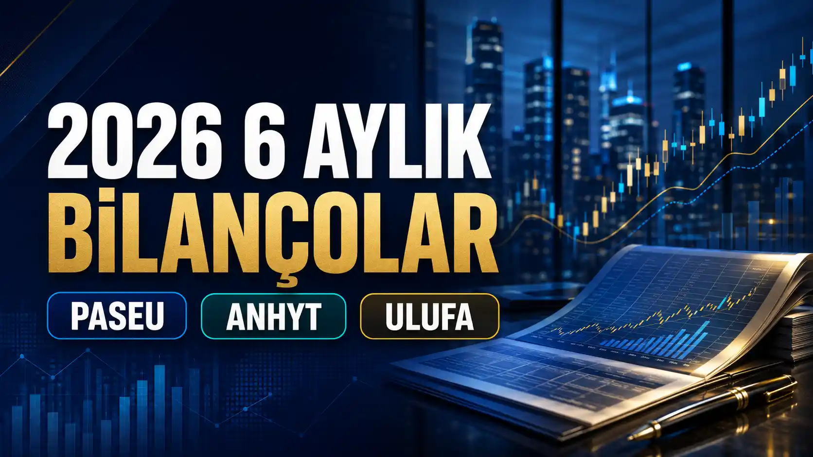 27 Temmuz 2026 PASEU ANHYT ve ULUFA bilanço sonuçları
