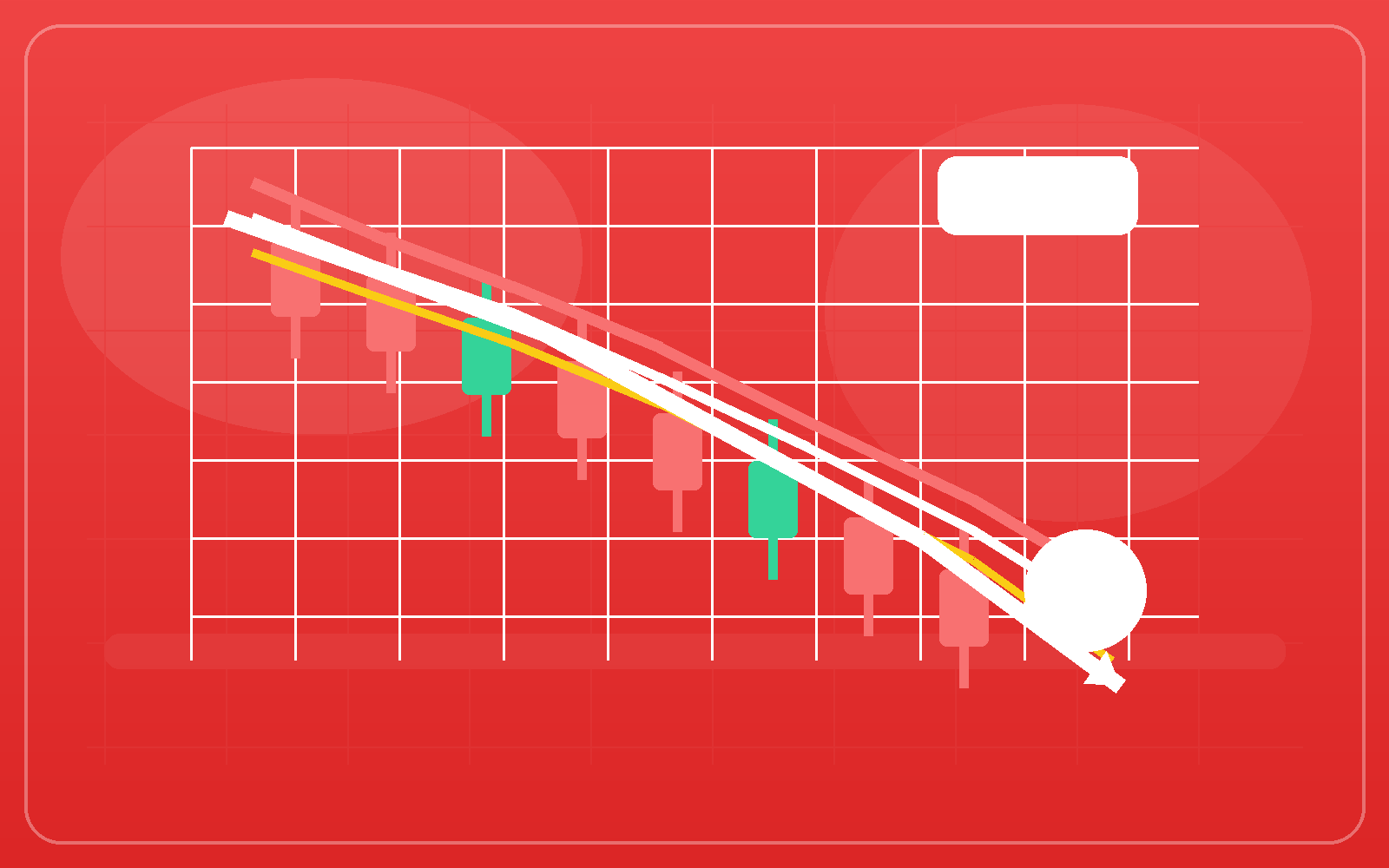 Düşüş trendinde olan hisseler görseli