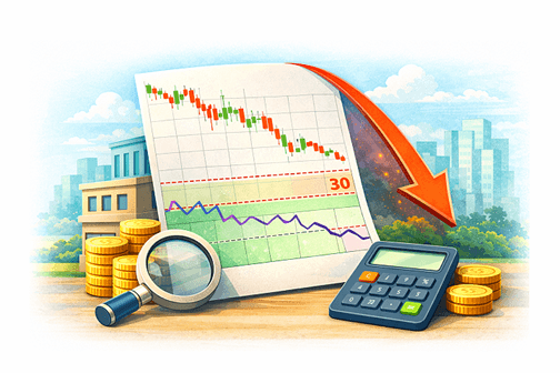 RSI 30 altı hisseler görseli