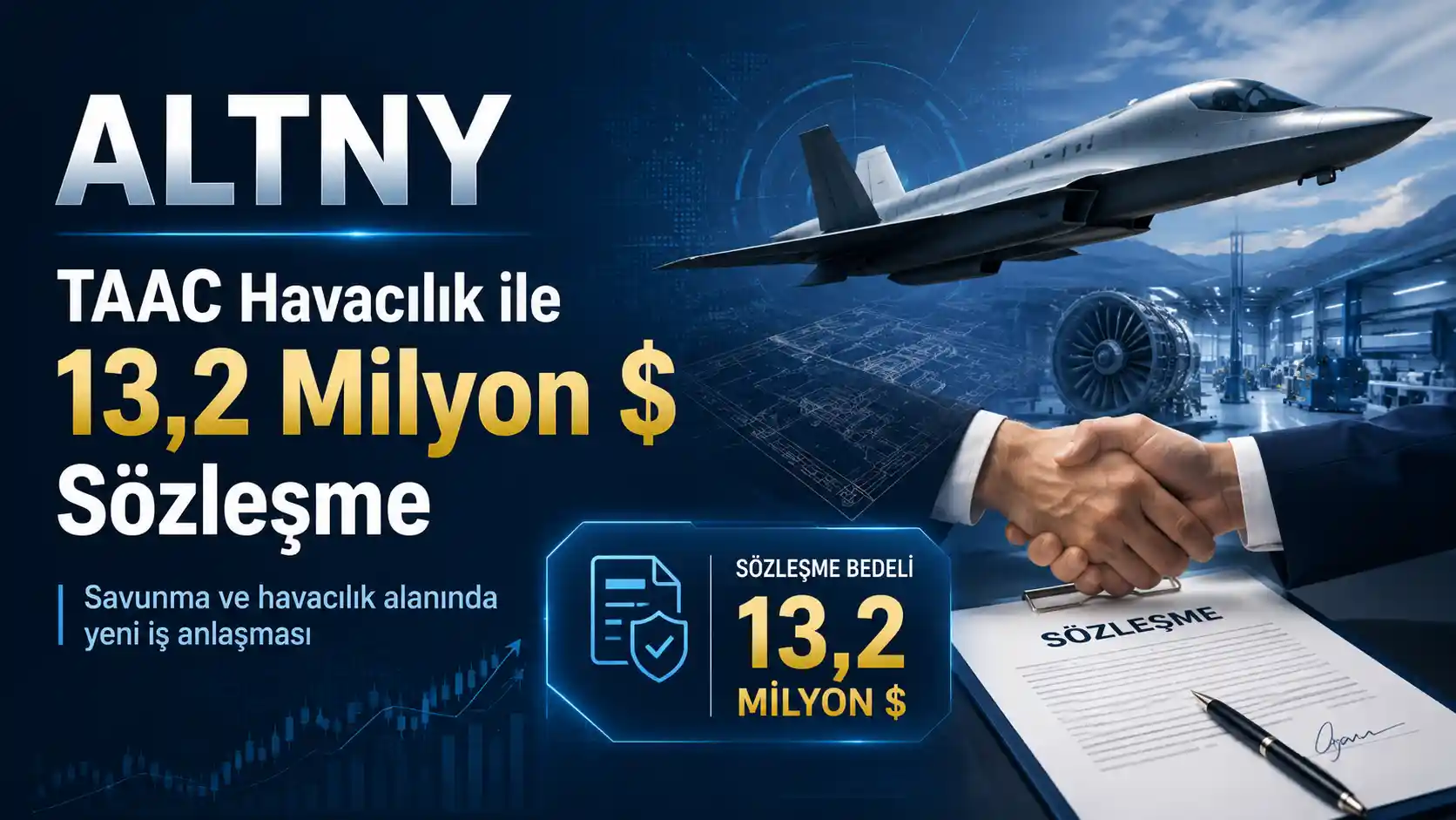 ALTNY bağlı ortaklığı TAAC Havacılık 13,2 milyon dolarlık sözleşme