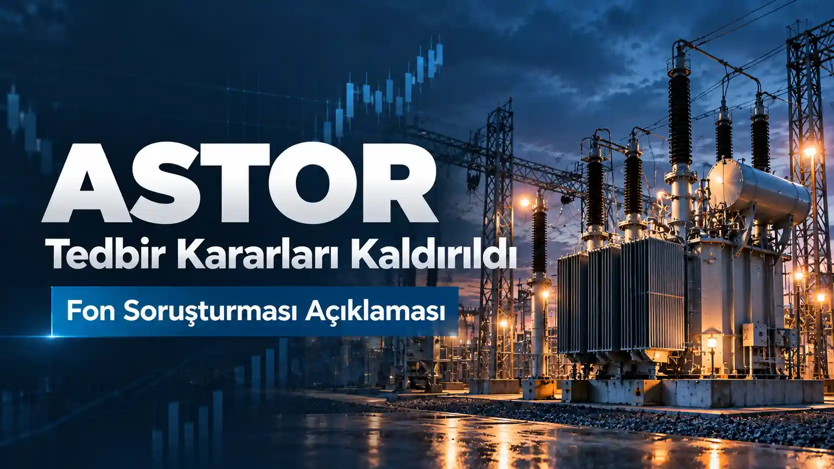 ASTOR fon soruşturması kapsamında tedbir kararlarının kaldırıldığını açıkladı