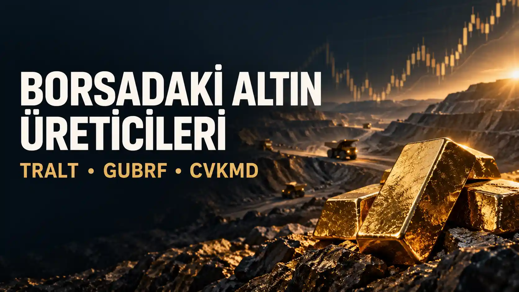 Borsa İstanbul’da altın üretimiyle bağlantılı TRALT, GUBRF ve CVKMD şirketleri