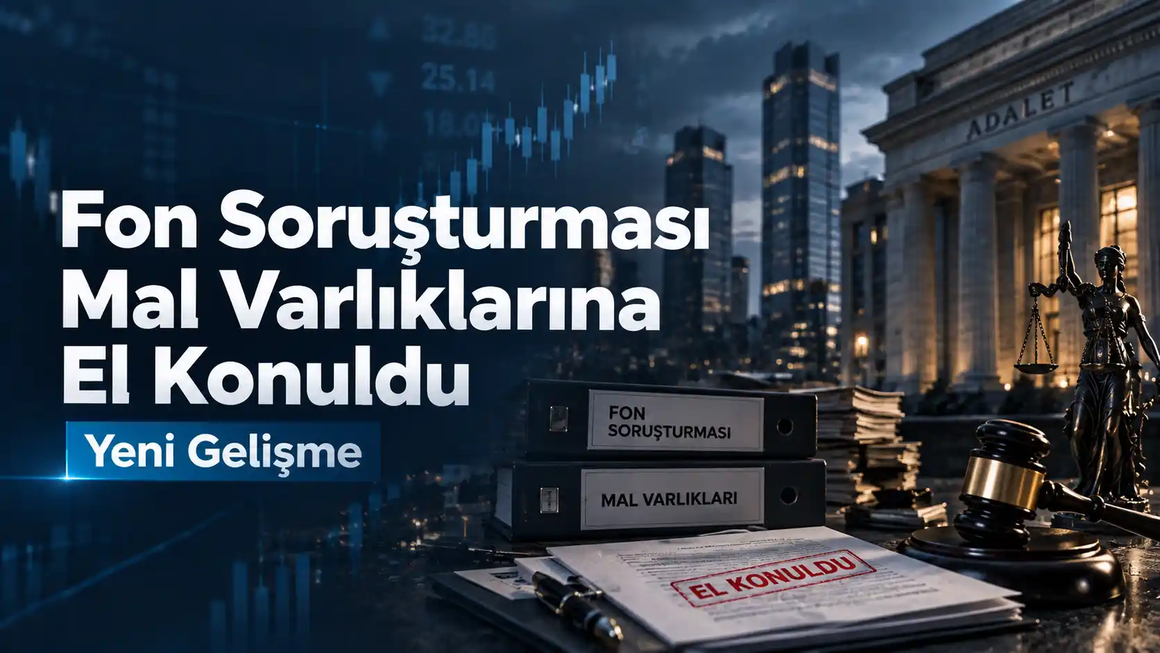 Fon soruşturmasında mal varlığına el konulduğu bildirilen 11 kişi ve şirket yöneticilerine uygulanan tedbirler
