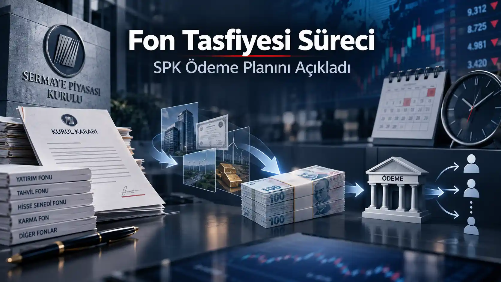 SPK fon tasfiye süreci ve ödeme planı