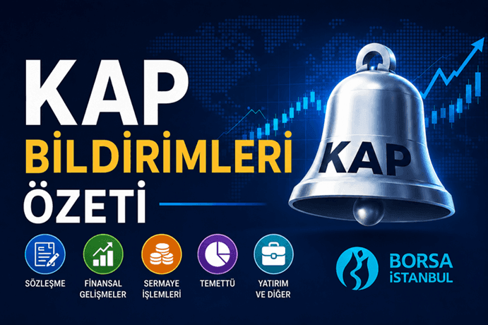 10 Haziran 2026 Çarşamba KAP Bildirimleri Özeti