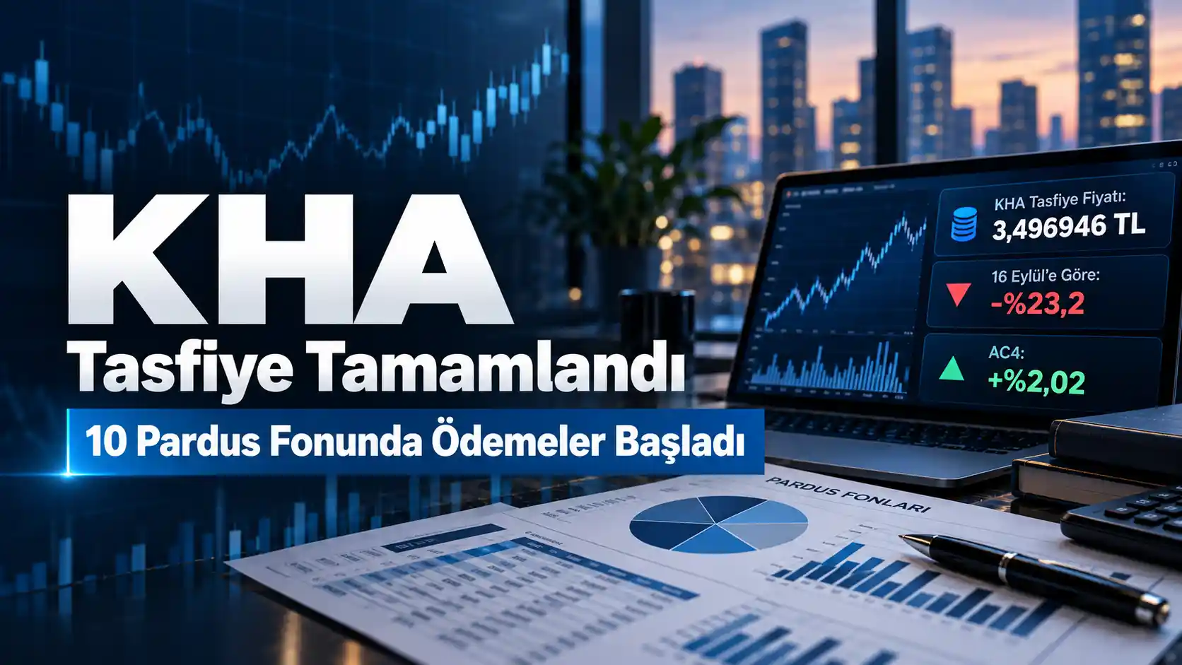 KHA dahil 10 Pardus fonunda tasfiye tamamlandı ve yatırımcı ödemeleri başladı