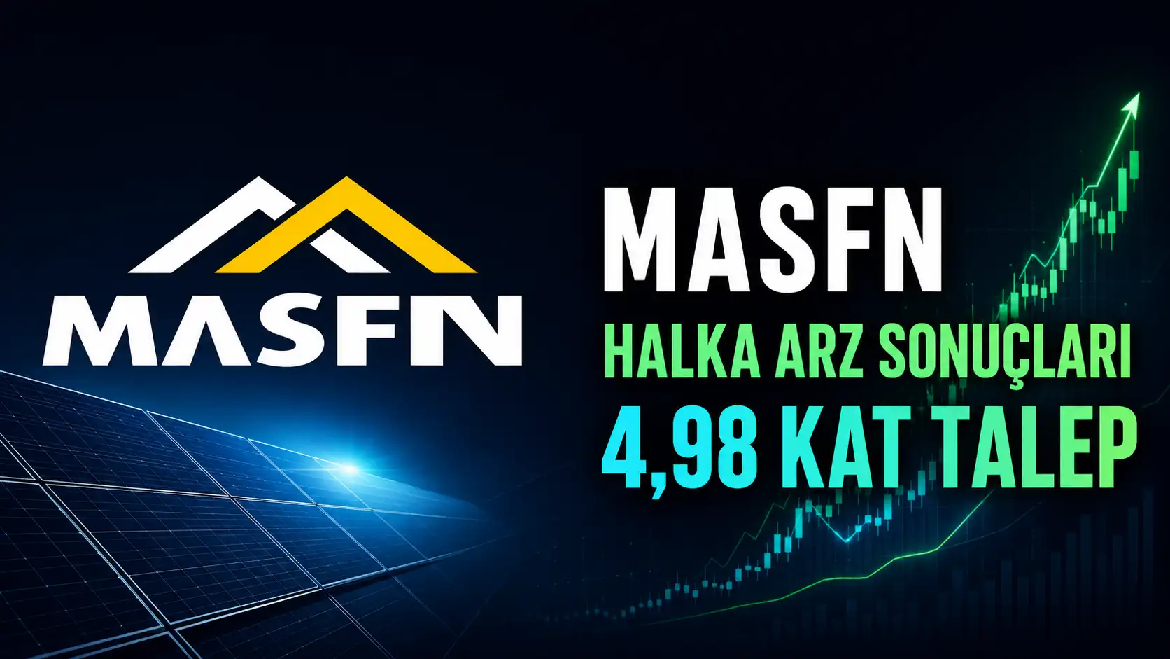 Masfen Enerji halka arz sonuçları ve 4,98 kat talep