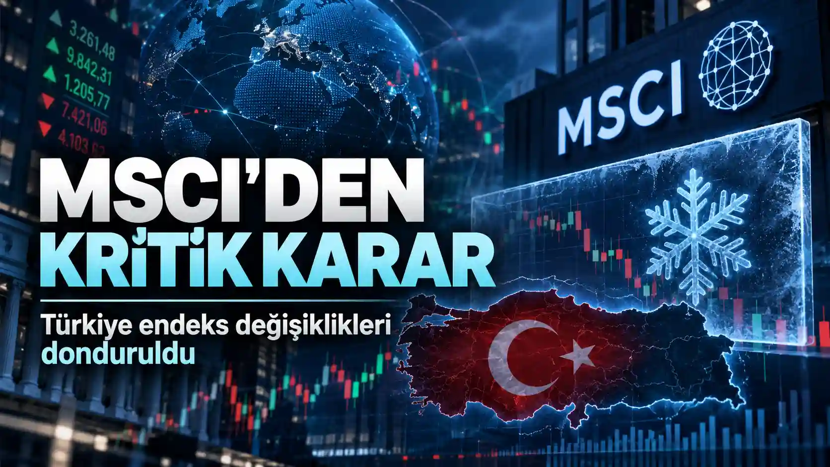 MSCI’nin Türkiye endekslerinde bazı değişiklikleri geçici olarak dondurma kararı