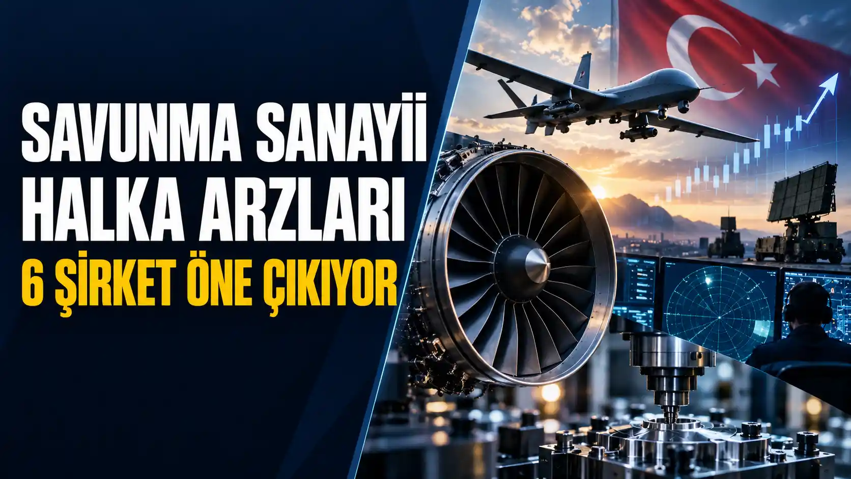 Savunma sanayiiyle bağlantılı halka arz adayları Kale Jet, ATEL, İnfinia, Baycan, Akçelik ve Başakkent