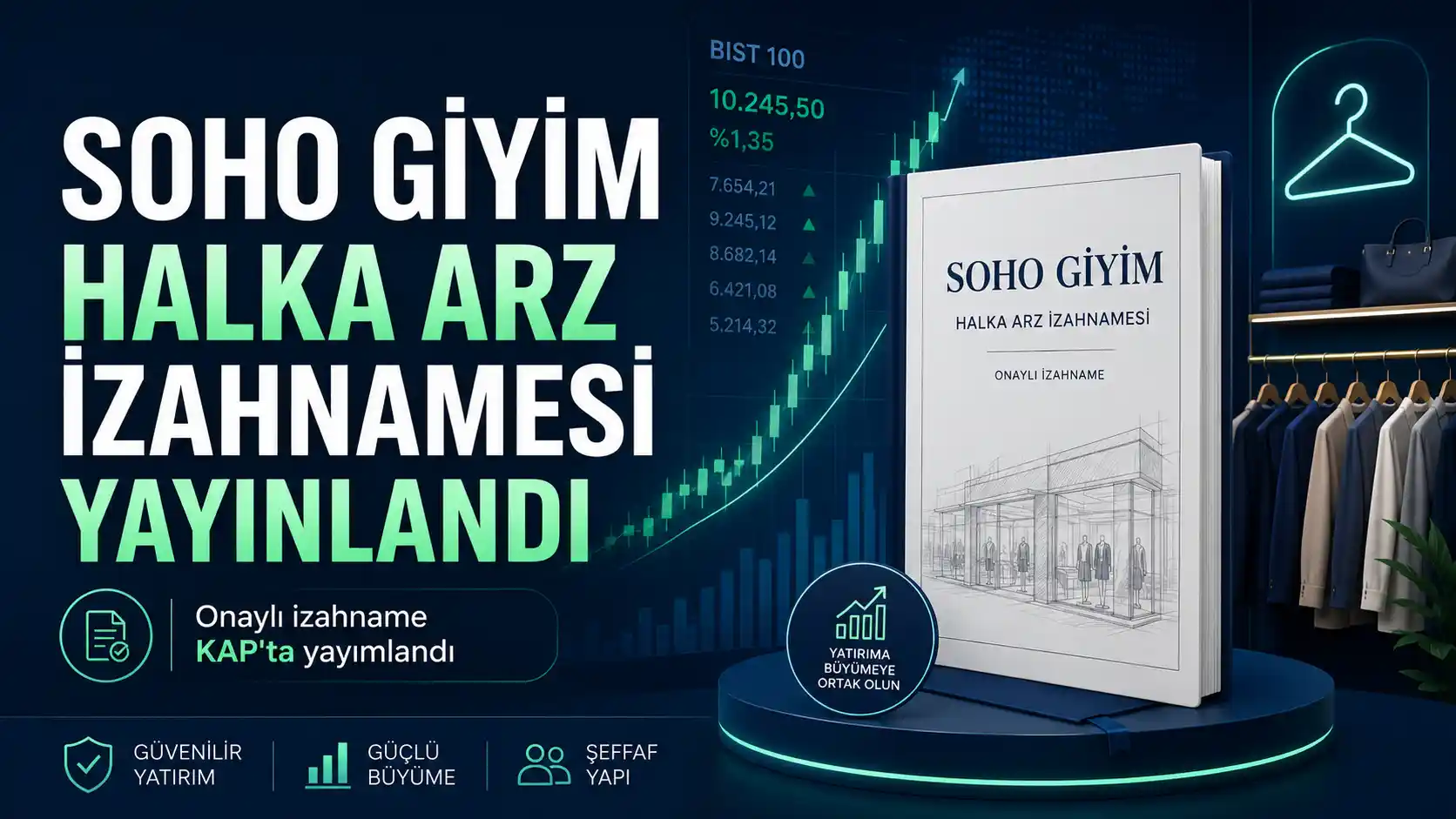 Soho Giyim Halka Arz İzahnamesi Yayınlandı