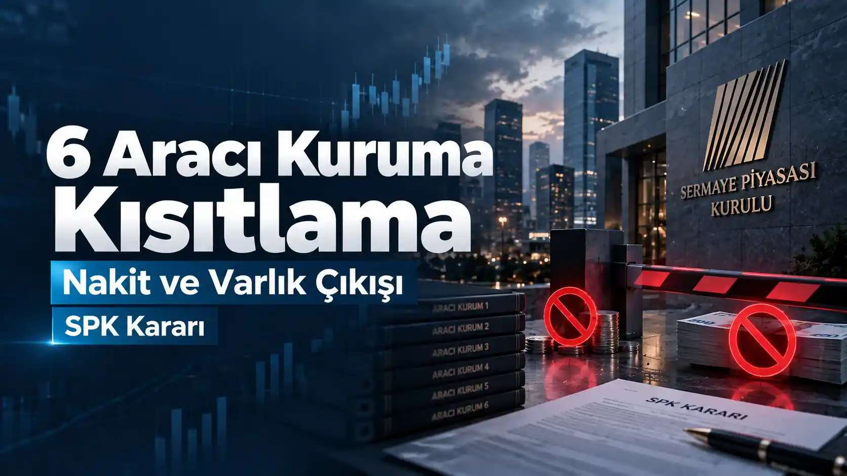 SPK altı aracı kurum için nakit ve varlık transferlerinde önleyici tedbir kararı açıkladı