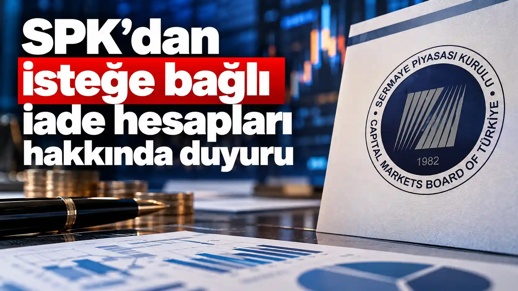 SPK tasfiye fonları için isteğe bağlı iade hesapları açıldığını duyurdu