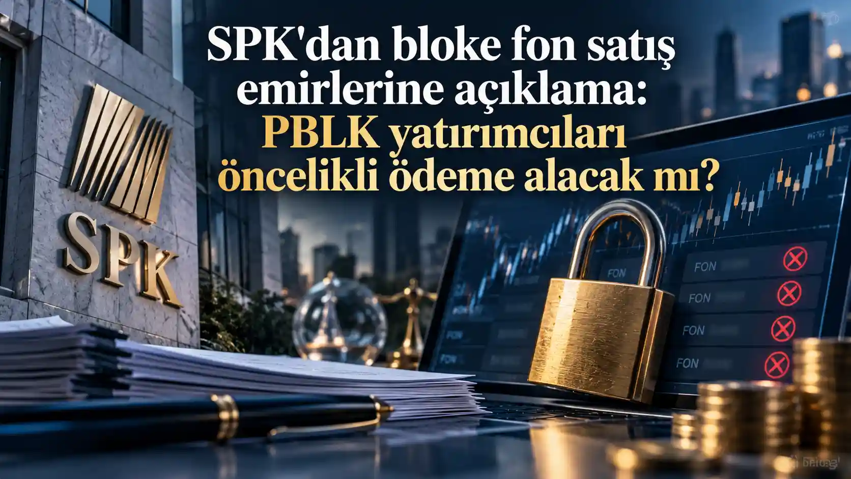 SPK'dan bloke fon satış emirlerine açıklama: PBLK yatırımcıları öncelikli ödeme alacak mı?