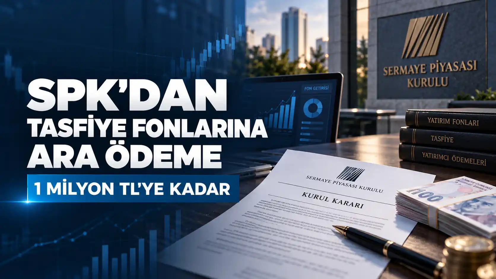 SPK tasfiye edilen fonlarda 1 milyon TL’ye kadar ara ödeme kararı