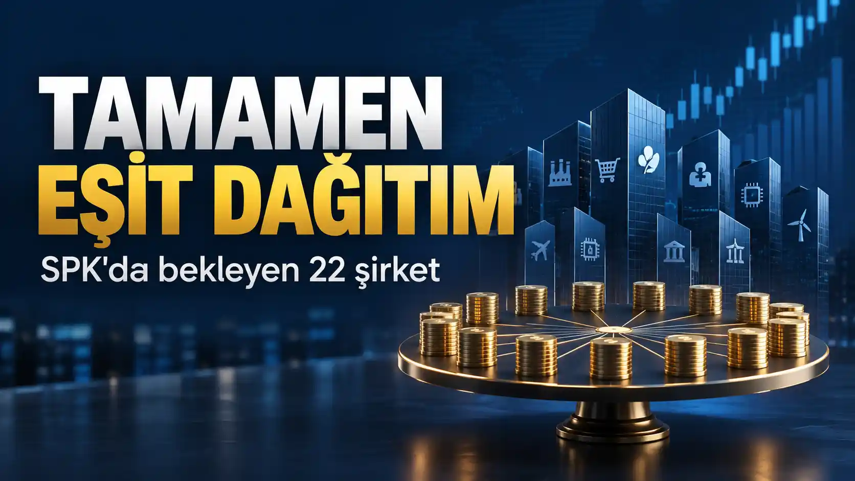 Tamamen eşit dağıtım planlayan ve SPK onayı bekleyen 22 halka arz adayı