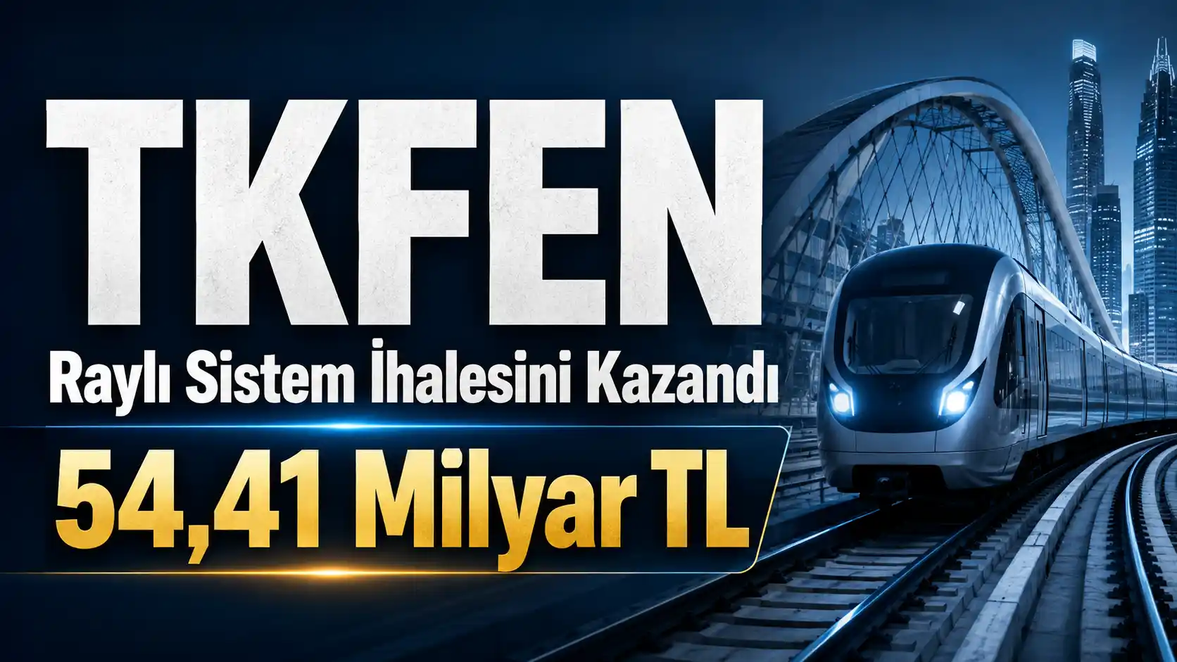 TKFEN ortaklığı Pursaklar Esenboğa raylı sistem ihalesini kazandı