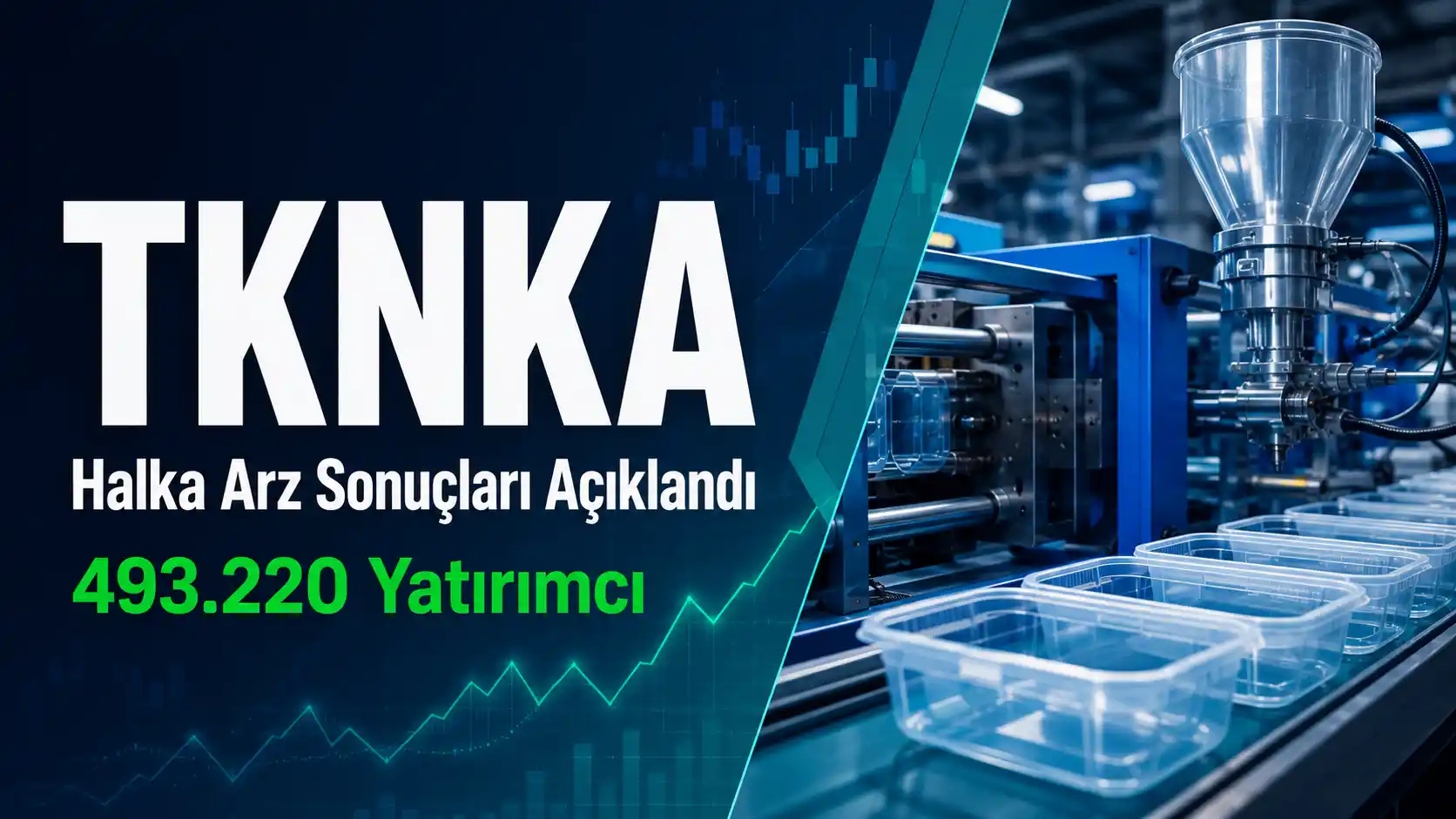 Teknika Plast TKNKA halka arz dağıtım sonuçlarını gösteren haber görseli