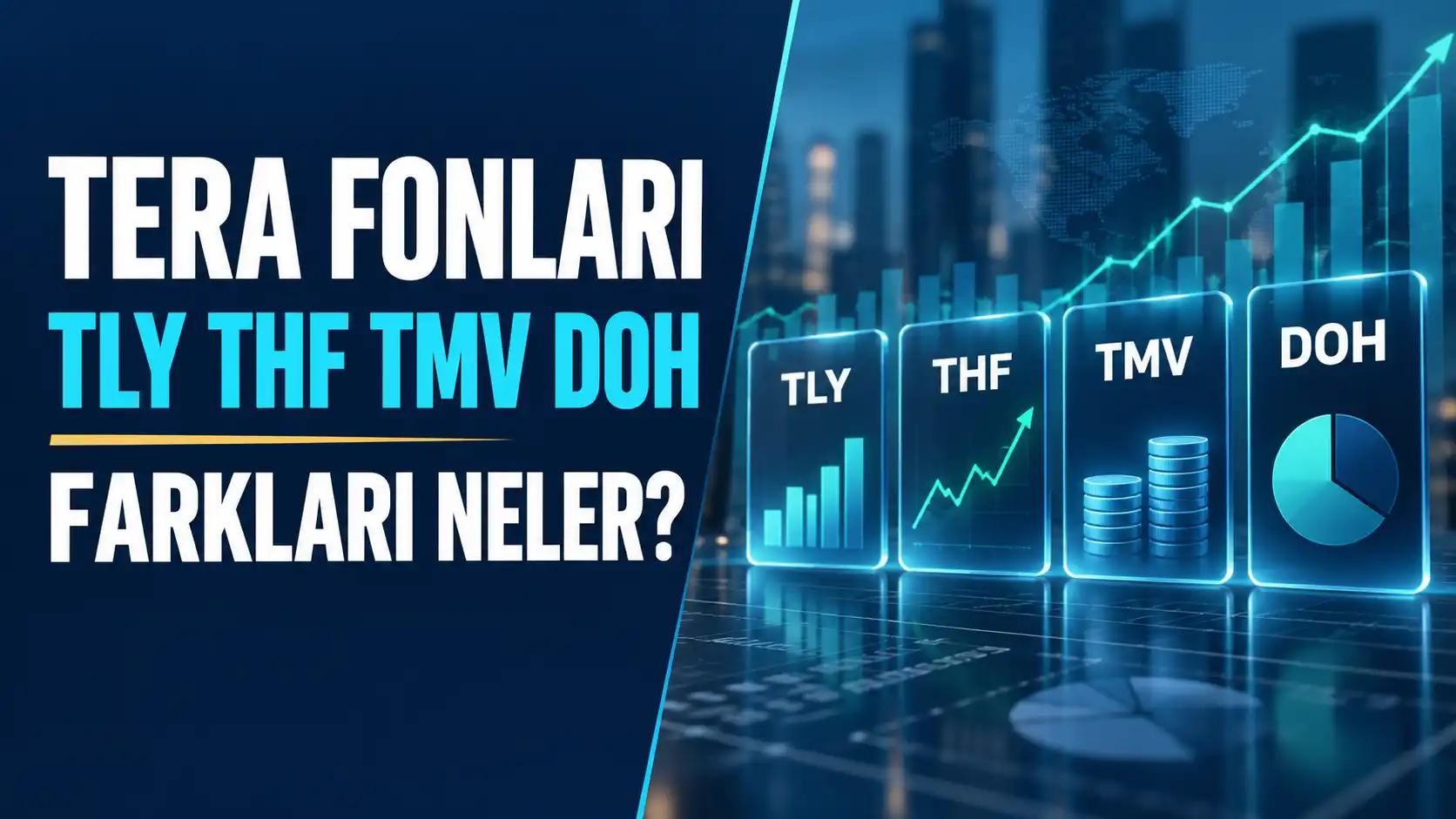 TLY THF TMV DOH fonları arasındaki fark, serbest fon ve alım satım şartları