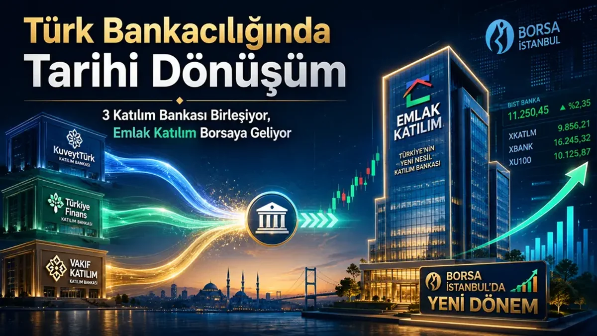 3 Katılım Bankası Birleşiyor, Emlak Katılım Halka Arz
