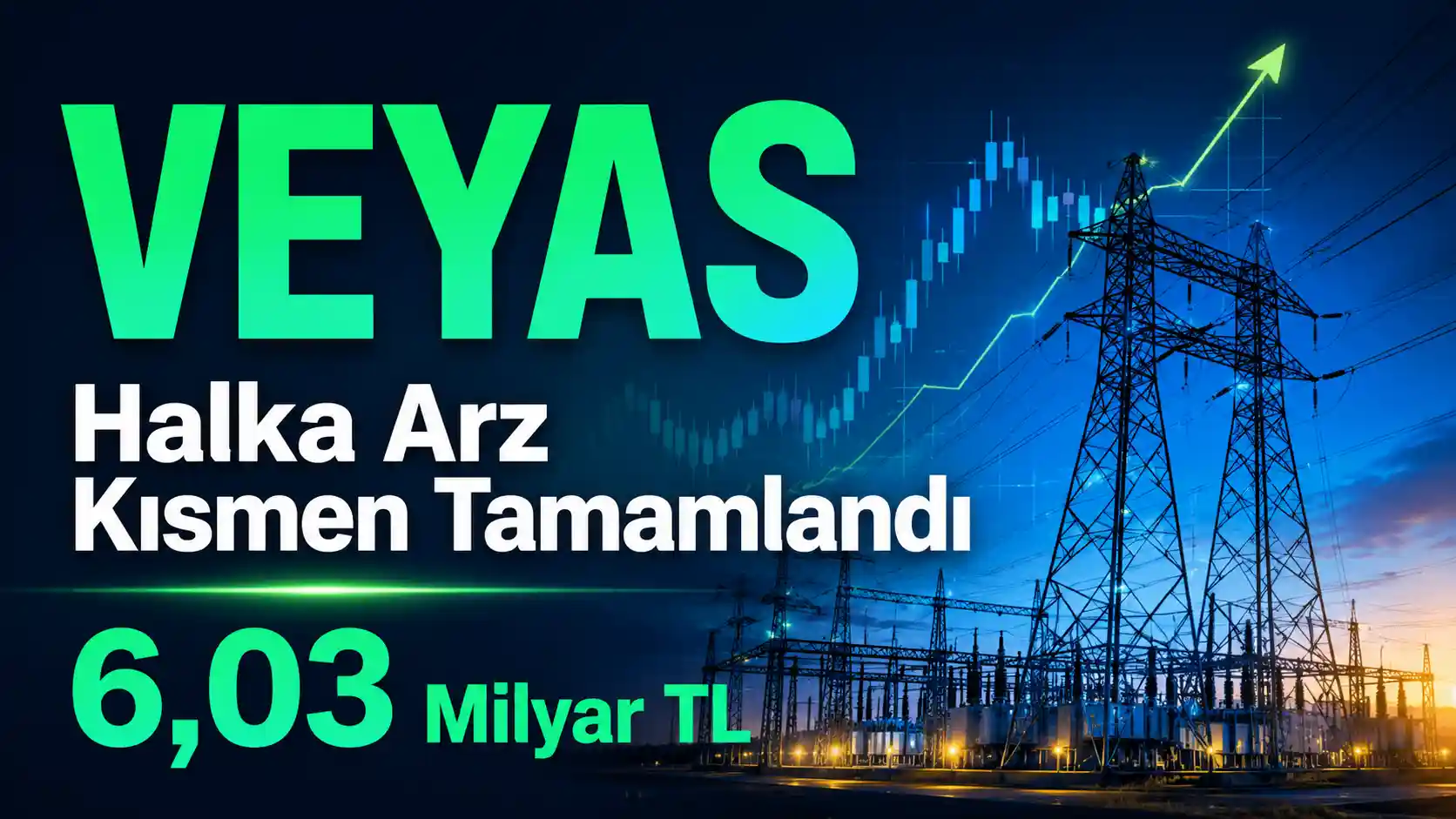Türker Vangölü Enerji VEYAS halka arz sonuçlarını gösteren haber görseli