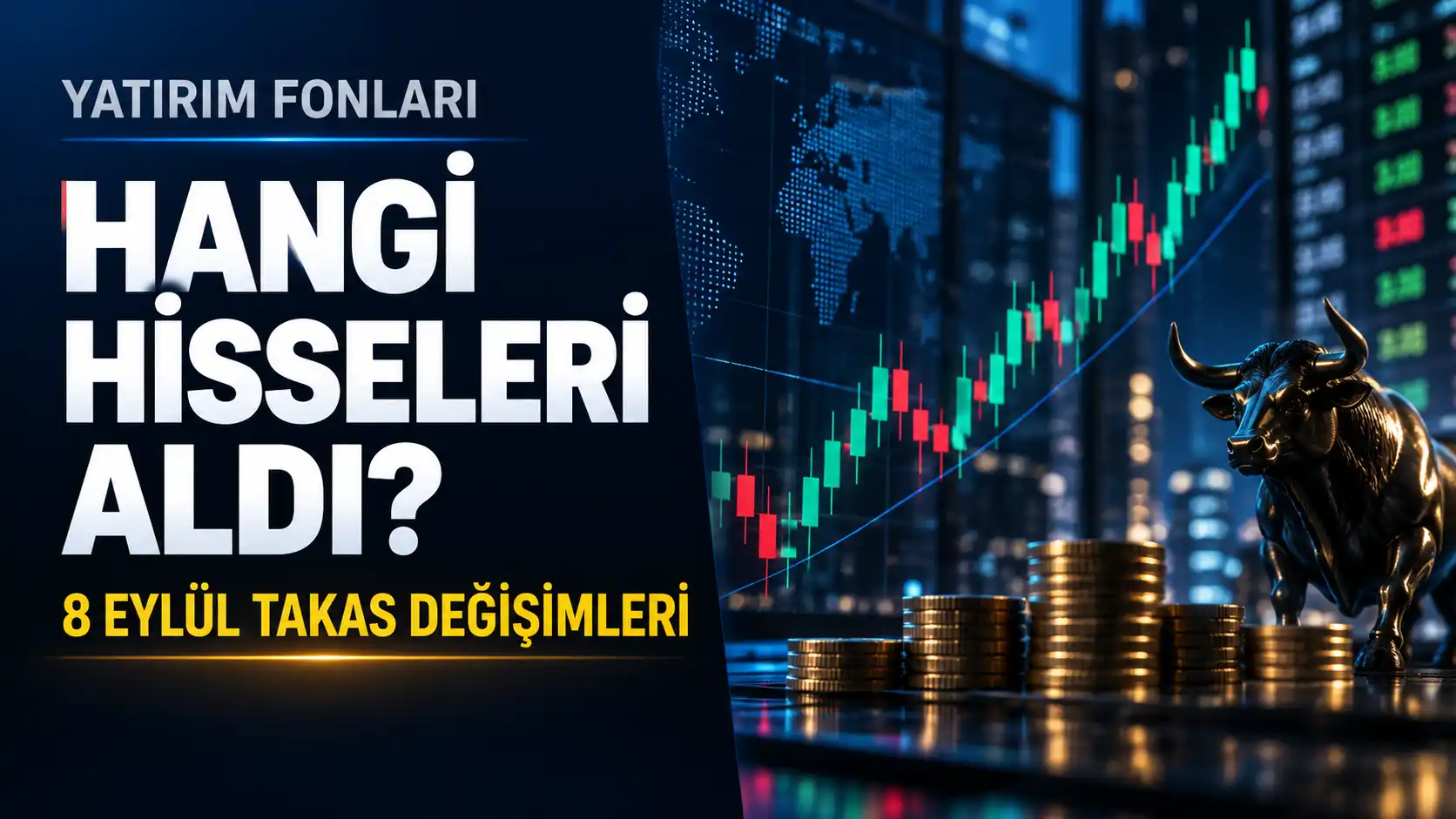 Yatırım fonlarının 8 Eylül 2026 tarihinde en çok aldığı ve sattığı BIST hisseleri